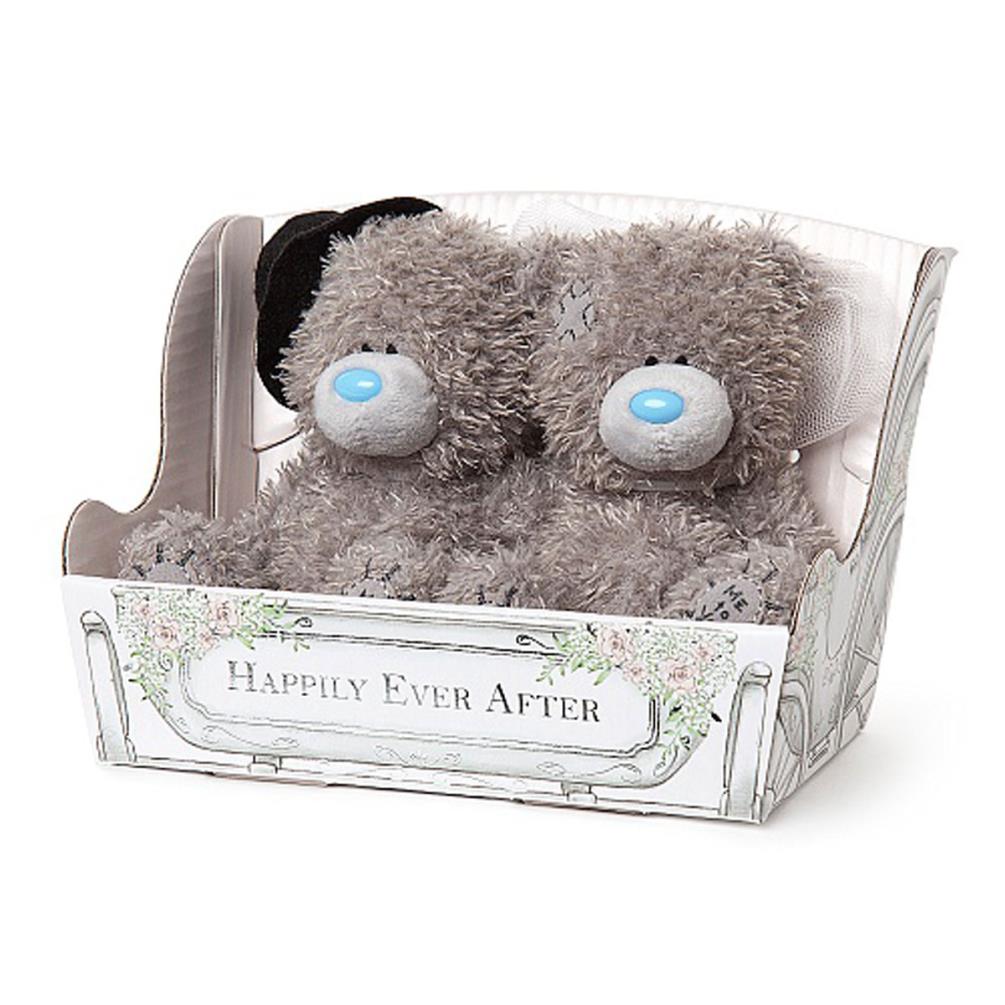 2 x 4" Bride & Groom Me to You Wedding Bears Extra Image 1
